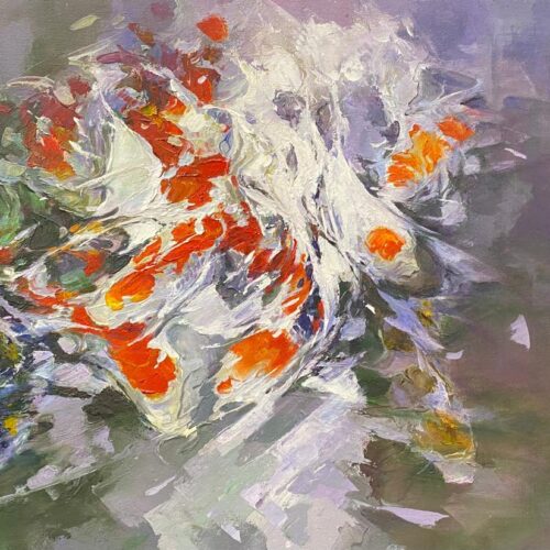 Abstract Koi